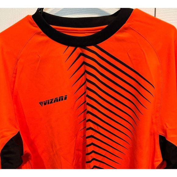 Vizari Soccer Jersey Long Sleeve Adult‎ Large with Padded Elbows, Goalkeeper - Picture 2 of 5